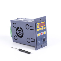 Inversor VFD Monofásico de 220V de Marca Nacional, Accionamiento de Motor de CA de 0.2kw, 0.4kw, 0.75kw, Aplicación para Compresor de Potencia con Número de Fase Trifásico