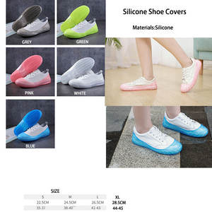איכות גבוהה צבא ירוק נעל עמיד למים מגן נעלי גשם סיליקון - Product Image 2