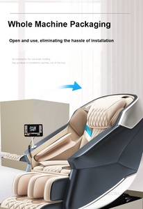 Silla Reclinable de Lujo con Masaje Shiatsu 4D, Gravedad Cero, Precio Económico, para SPA, Juegos y Oficina, OEM - Product Image 6