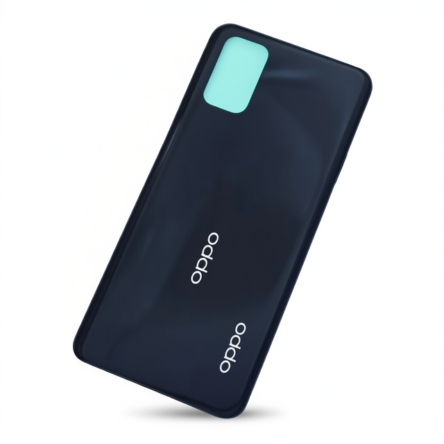 Oppo Back Cover for A72 2020 Black Phone Housing Replacement Part ABS