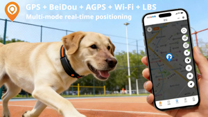 Collare GPS AGPS per Monitoraggio Salute Animali Domestici, Grado di Protezione IP67, Supporta Monitoraggio in Tempo Reale di Frequenza Cardiaca e Respiratoria - Product Image 6