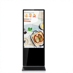 42-85 Inch Floor Standing Touch outer door digital signage, Vertical HD Interactive Advertising All-in-One Display Screen - Product Image 5