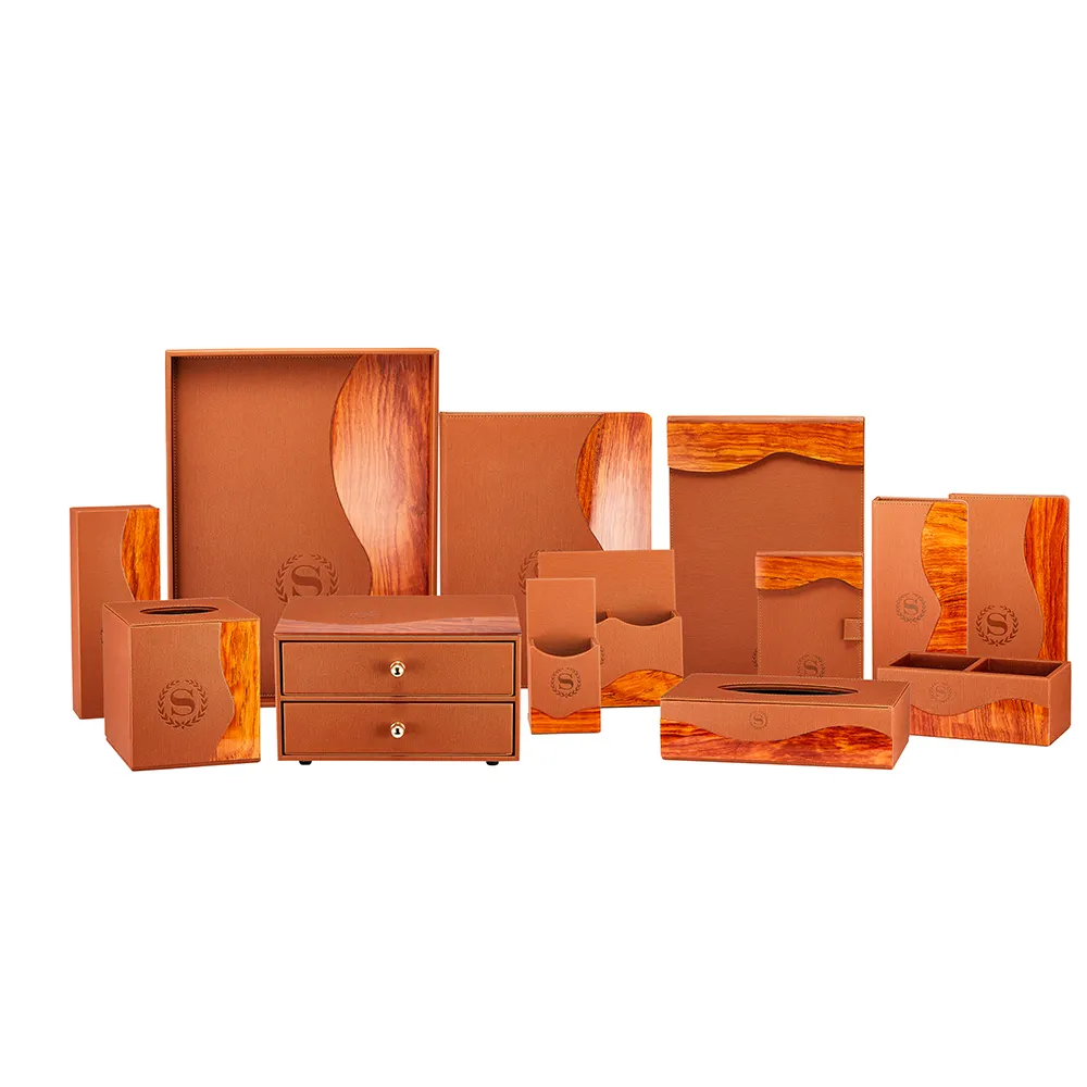 Customized Hotel Bedroom Hotel Leather Accessories Hotel Amenities