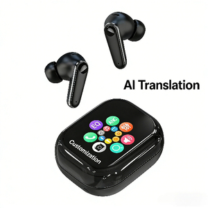 Auricolari TWS con Display LED Digitale e Controllo Touch, Microfono Integrato, Impermeabili IPX5, Comodi e Stabili per Allenamenti Intensi in Palestra - Product Image 1