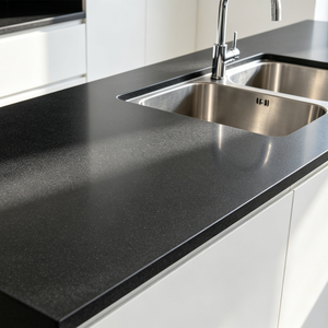 Premium UNION Modern Polished Natural Stone India Black Granite Slab Cut-To-Size Durable 1 Year Warranty for Kitchen Bathroom - Product Image 3