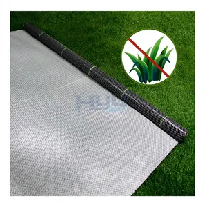 New Design HDPE black ground cover anti weed control mat for garden