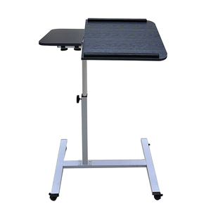 Mesa Auxiliar Neumática Ajustable en Altura, con Ruedas, para Cama, Café, Portátil, Ergonómica, para Oficina y Trabajo - Product Image 1