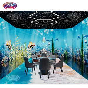 Tùy chỉnh tương tác 3D Hologram tường chiếu quảng cáo thiết bị cho tiệc cưới hội trường - Product Image 6