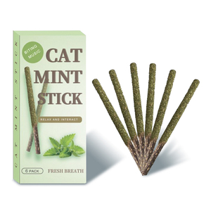 Valerian matatabe mèo đồ chơi galgo Bạc cây nho dính mọc răng răng mèo làm sạch kẹo mút mèo liếm đồ chơi - Product Image 1