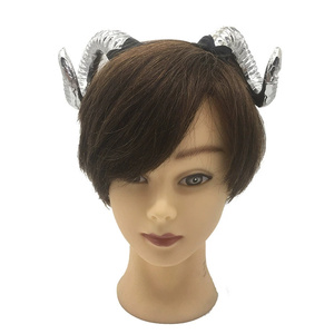 Diademas simuladas <span class=keywords><strong>de</strong></span> astas <span class=keywords><strong>de</strong></span> oveja y <span class=keywords><strong>ciervo</strong></span>, accesorios para fiesta <span class=keywords><strong>de</strong></span> Halloween/Navidad, pinzas para el cabello, superventas, accesorios para animales - Product Image 5