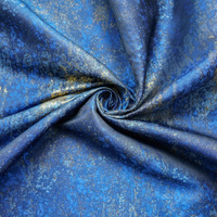 Robe de soirée tissée en polyester Vente en gros de designer Tissu de brocart Tissu jacquard pour vêtements