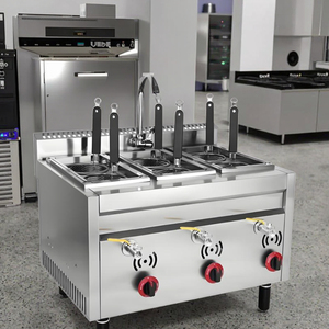 Équipement de <span class=keywords><strong>cuisine</strong></span> professionnel pour la restauration, cuisinière à gaz <span class=keywords><strong>en</strong></span> acier inoxydable pour faire bouillir des nouilles, adaptée aux cuisines d'hôtels et aux restaurants - Product Image 6