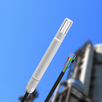 Sonde transmetteur de température et d'humidité analogique-numérique intelligente pour pièce RIKA RK330-01A - Plage -40~80°C, câble de 1,5 m, 24 V, 0-100 % HR