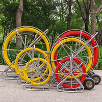 Tige de guidage en fibre de verre pour câble à fibre optique, tire-câble, machine à tirer les câbles