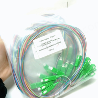 12 colores SC/APC/UPC fibra óptica colorida Pigtail LAZH Simplex modo único 0,9mm calidad precio de fábrica