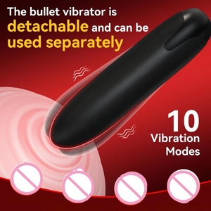 New Delay <b>Vibrating</b> Ring Silicone Rechargeable Cock Ring <b>Vibrator</b> Adult Sex Toy Stimulator Double Pleasure <b>Vibrating</b> Ring - Product Image 5