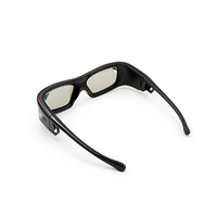 Montre connectée 3D de polarisation vidéo, angle de 90 degrés, cinéma, Home cinéma, écran LCD 96-144Hz, volet actif, lunettes IR