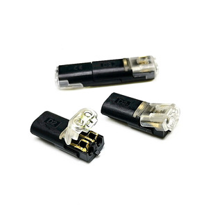 Terminal de crimpado LED desmontable sin soldadura ni pelado tipo D2, conector de cableado rápido de cobre de doble hilo - Product Image 2