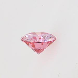 Great Gems Natural Lite Pink Lab Creado Redondo Corte brillante 0.30ct 4mm Piedra preciosa suelta para la fabricación de joyas - Product Image 3