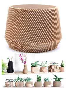 Dịch Vụ In 3D FDM OEM Nồi Hoa Sợi PLA Gỗ Theo Yêu Cầu Nguyên Mẫu In 3D - Product Image 2