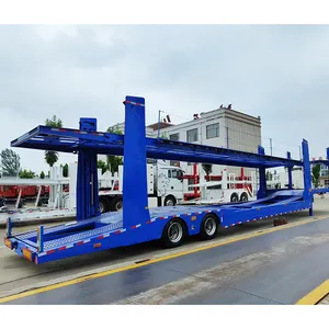 중국 공급 업체 2 3 4 차축 5-8 자동차 운송 자동차 캐리어 트럭 세미 트레일러 판매