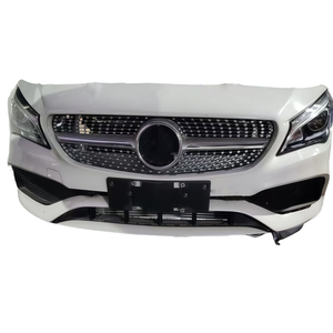 Para <span class=keywords><strong>Mercedes</strong></span> Benz <span class=keywords><strong>CLA</strong></span> Class C117/X117 parachoques delantero 13-19 kit de carrocería delantera <span class=keywords><strong>CLA</strong></span> 117 kit de carrocería delantera conjunto de boquilla delantera - Product Image 2