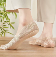 Chaussettes invisibles ultra-fines jetables pour femmes, en nylon, antidérapantes, tricotées, écologiques, hypoallergéniques, faciles à nettoyer