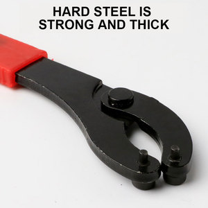 Llave para rueda dentada inferior de bicicleta, llave para eje de bicicleta de montaña de piñón fijo, anillo de bloqueo de volante, herramientas de reparación y extracción de bicicletas - Product Image 5