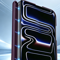Nouvelle coque de téléphone magnétique en silicone liquide à motif vague pour iPhone, protection de charnière double, antichoc, LZ320