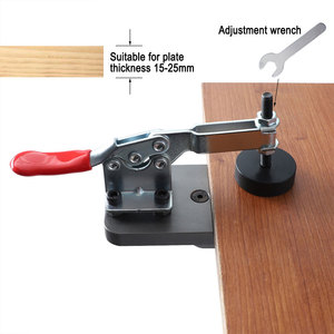 Herramienta manual <span class=keywords><strong>de</strong></span> 35 mm <span class=keywords><strong>de</strong></span> aleación <span class=keywords><strong>de</strong></span> aluminio para perforación y posicionamiento <span class=keywords><strong>de</strong></span> bisagras <span class=keywords><strong>de</strong></span> puertas <span class=keywords><strong>de</strong></span> armario, para instalación <span class=keywords><strong>de</strong></span> bisagras auxiliares - Product Image 5