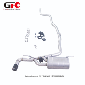 Sistema di Scarico Cat-Back con Valvola GFC per BMW 118i <span class=keywords><strong>F20</strong></span> 1.5T <span class=keywords><strong>B38</strong></span> (2015-2019) - Silenziatore Singolo con Valvola Singola e Uscita Singola - Product Image 5