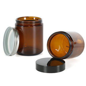 Personalizado de alta calidad 60ml 60cc 2OZ de ancho mes negro transparente mate esmerilado botella de vidrio redondo con tapas de rosca de colores - Product Image 5