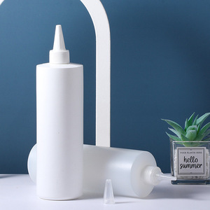 Envase Personalizado para Aceite Capilar, Botella de Plástico <span class=keywords><strong>Rosa</strong></span> Mate con Dosificador, 200ml 300ml 500ml, PE PET Degradable, Botella Puntiaguda para Lociones Cosméticas - Product Image 3