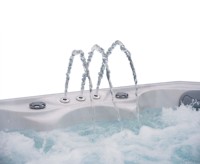 Nouvelle conception européenne, bain à remous extérieur pour 6 personnes, jets de massage aquatiques, prix abordable, spa extérieur, bain à remous, fourniture d'usine JW-2212