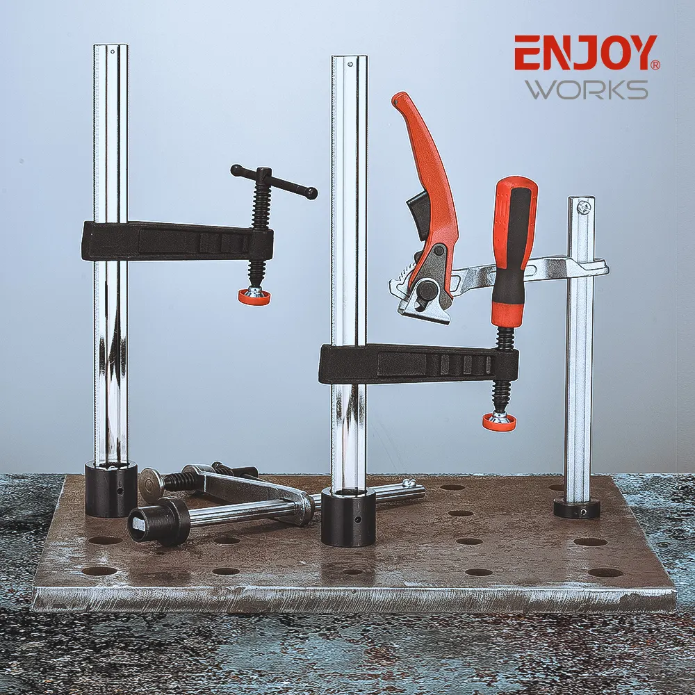 Fixation de Table de soudage, dispositif de serrage, poignée en T, 16D