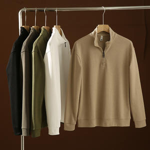 <span class=keywords><strong>Felpa</strong></span> da Uomo in Cotone Pile <span class=keywords><strong>con</strong></span> <span class=keywords><strong>Zip</strong></span>, Colletto Personalizzabile, Ultimo Design, Stampa <span class=keywords><strong>Lunga</strong></span>, Tinta Unita, 1/4 <span class=keywords><strong>Zip</strong></span> - Product Image 1