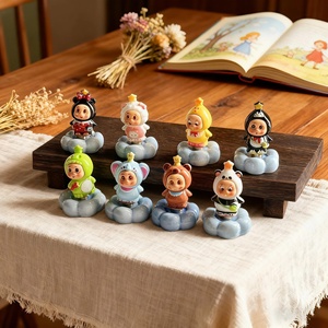 Soprammobili in Ceramica di Jingdezhen, Design Cartoon Carini, Bestseller Trendy in Stili Misti - Decorazioni Creative per la Casa e Articoli da Regalo, Perfetti come - Product Image 3