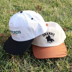 Gorra de Béisbol de 5 Paneles con Logotipo Personalizado, Unisex, Deportiva, para Golf, Transpirable, Impermeable, Bordado Suave, Dos Tonos, OEM, ODM - Product Image 4