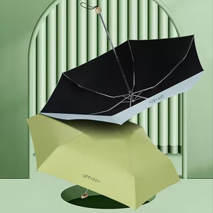 <span class=keywords><strong>Mini</strong></span> <span class=keywords><strong>parapluie</strong></span> de pluie plat à double usage pour femmes en stock 50% UPF manuel classique frais de poche UPF50 + <span class=keywords><strong>parapluie</strong></span> de pluie solaire - Product Image 4