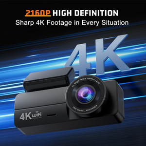 Xe Dash Máy Ảnh 4K Dash Cam Tầm Nhìn Ban Đêm Lái Xe Ghi Dashcam G-Cảm Biến Với Bãi Đậu Xe Monilor 24 Giờ Cho Xe Dash Cam - Product Image 2