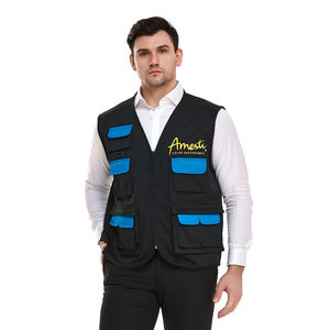 Gilet utilitaire multi-poches pour hommes Travail en plein air Randonnée Safari Voyage Photographie Chasse Camping Tir Gilet de pêche - Product Image 4