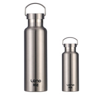 Botol air Stainless Steel, termos mulut lebar 750ml/1000ml, terisolasi vakum dinding ganda kustom untuk berkemah