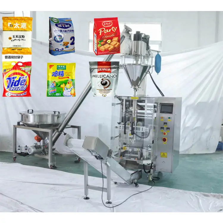 10G-1000G Hoge Kwaliteit Verticale Vulling Seal Zout Suiker Koffie Chocolade Wassen Automatische Poeder Granule Verticale Verpakkingsmachine