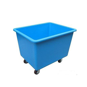 Chariot commercial de chariot à blanchisserie d'hôtel de grande taille avec <span class=keywords><strong>des</strong></span> roues - Product Image 4