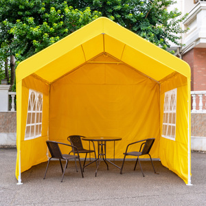 OUTDOOR 10 'x 20' Heavy Duty Steel Carport Car Auvent Garage Boat Shelter Party Tent avec parois latérales - Product Image 4
