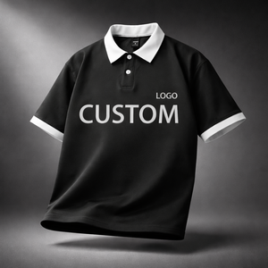 ผู้ผลิตเสื้อโปโลโลโก้แบบกำหนดเอง OEM เสื้อโปโลแขนสั้นผู้ชาย บริการพิมพ์ลายยูนิฟอร์มสำหรับการสั่งซื้อจำนวนมาก - Product Image 1