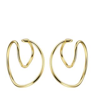 Minimalistische hoogwaardige 18K vergulde milieuvriendelijke messing oorklip zonder piercing EC191020 - Product Image 4
