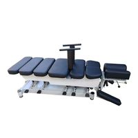 Table de chiropratique, flexion, distraction, décompression spinale, traction, civière, examen, canapé médical, lit de thérapie, table de traitement