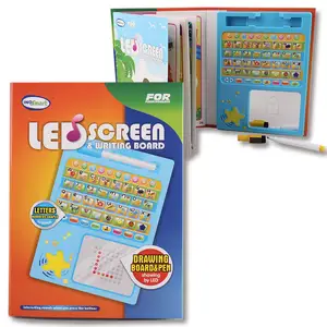 Libro de aprendizaje de educación temprana para aprender a escribir libros para niños con juguetes educativos de dibujo Led para niños, juguete de aprendizaje Shantou