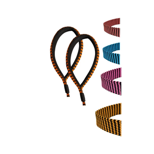 Factory Direct Zig Zag <b>Dog</b> <b>Leash</b> Stylish Pet Walking Training Lead with Strong Metal Clasp High Strength Nylon Material - Product Image 2